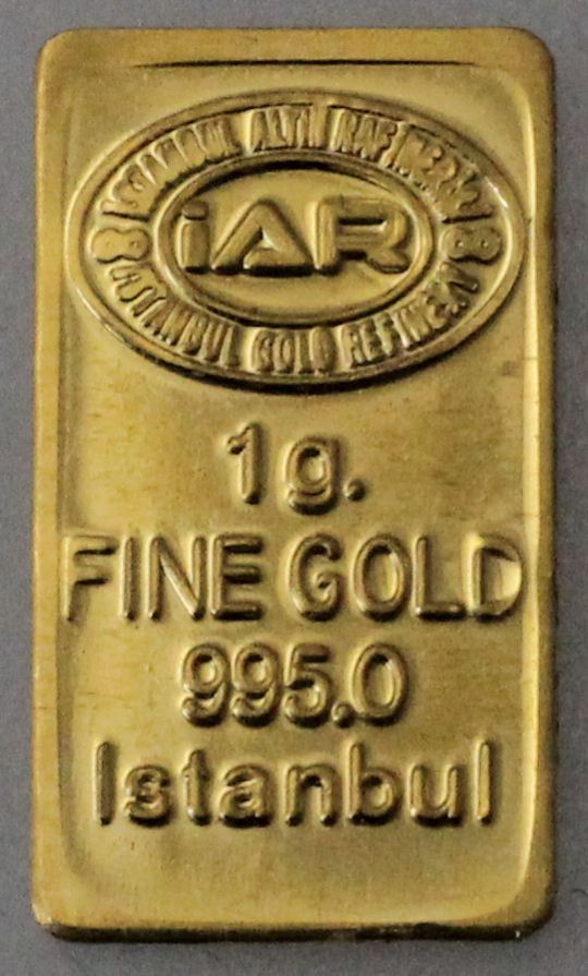 IAR Goldbarren1g 995