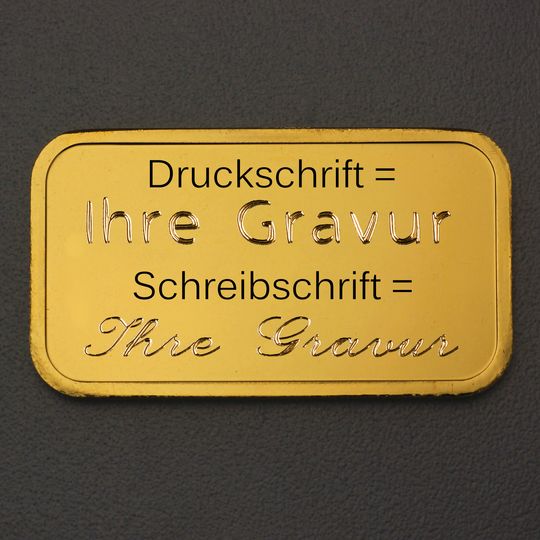 Mögliche Gravurschriften