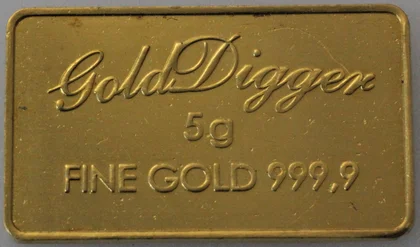 5g Goldbarren Gold-Digger