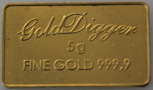 5g Goldbarren Gold-Digger