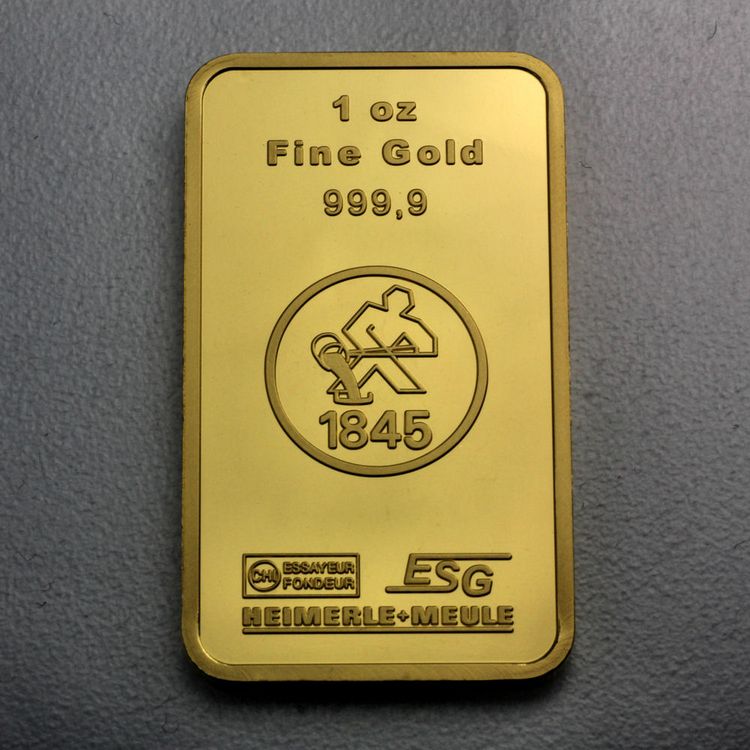 1oz Goldbarren