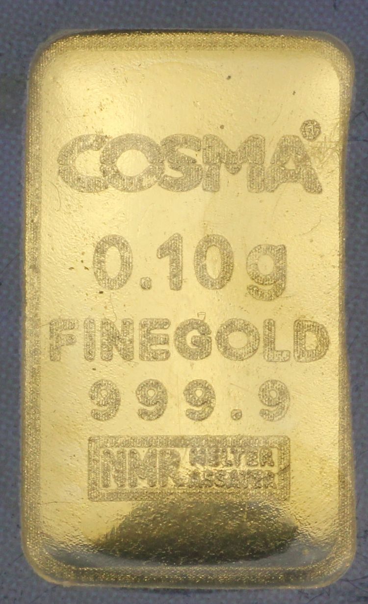 0,1g Cosma Goldblättchen 0,1g Cosma Goldblättchen