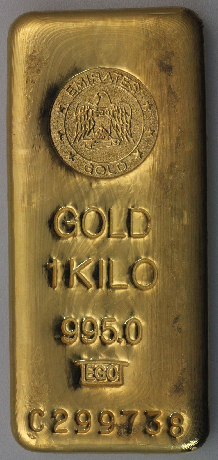1kg Emirates Gold Barren