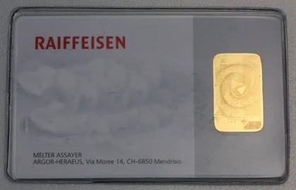 2,5g Raiffeisen Kinebar Barren