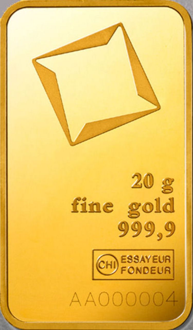 20g Gold Valcambi