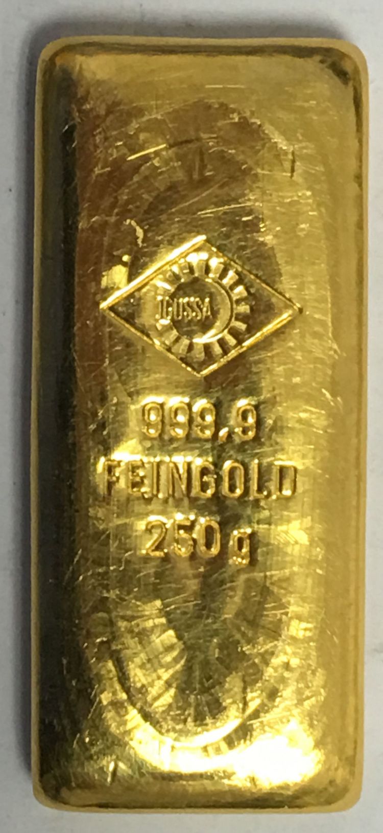 250g Goldbarren Ögussa 250g Goldbarren Ögussa