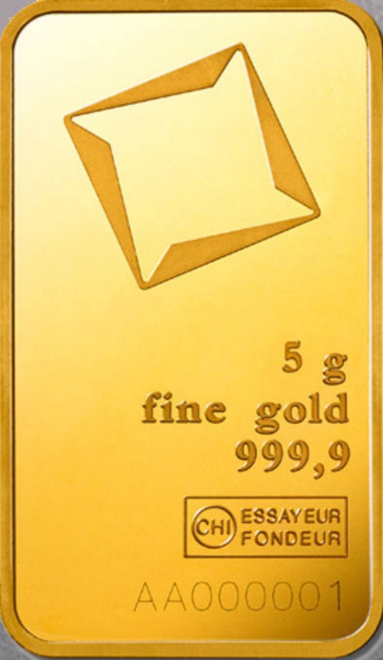 5g Gold Valcambi 5g Gold Valcambi