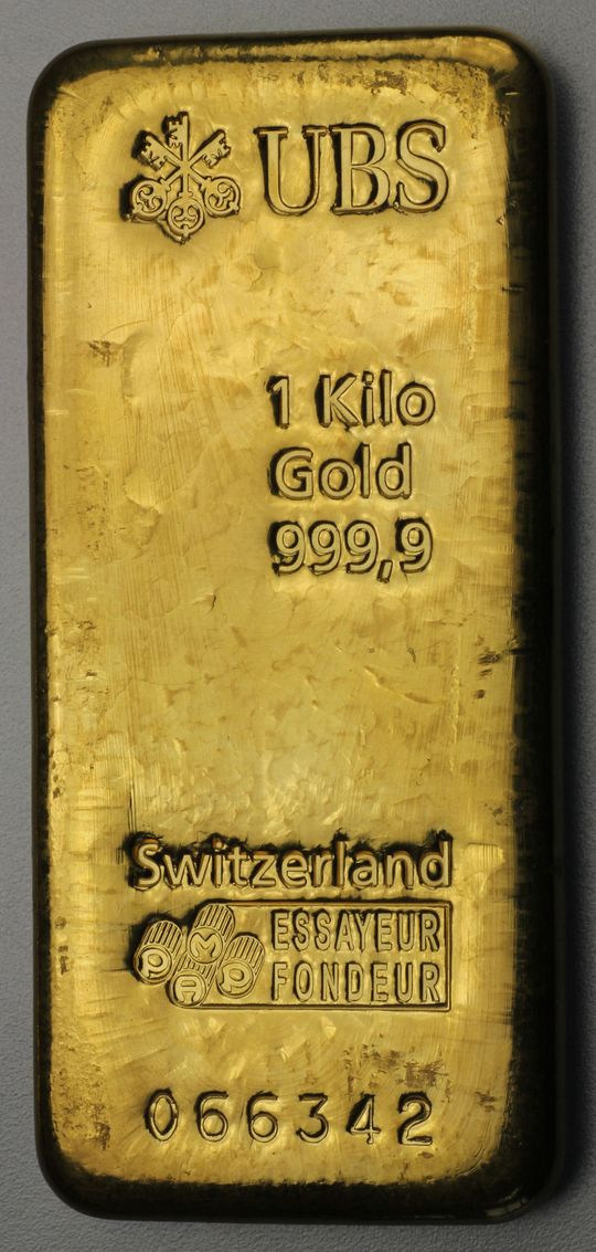 1kg Goldbarren UBS