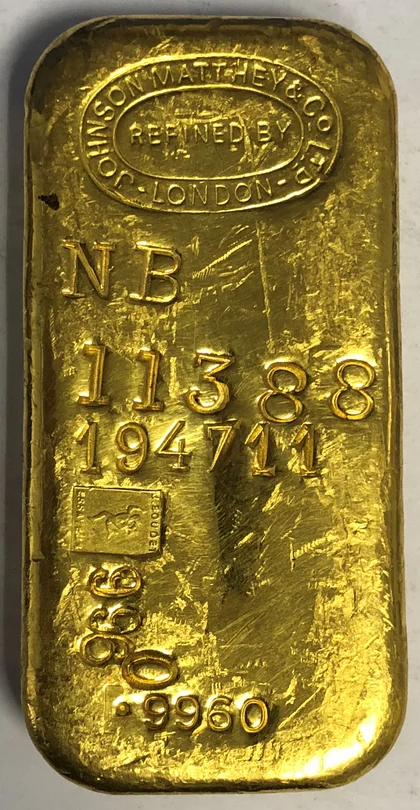 1000g Goldbarren JM alt