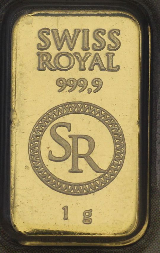1g Gold Swiss Royal