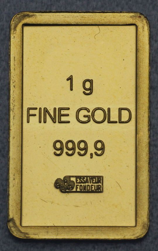 1g Fine Gold PAMP
