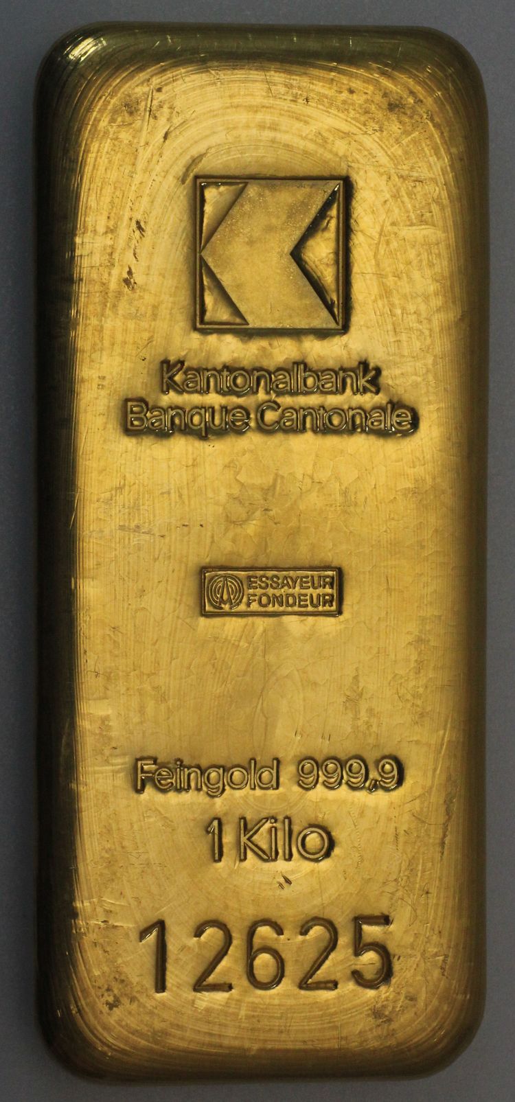 1kg Gold Kantonalbank