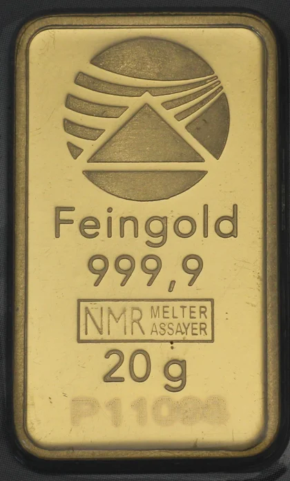 20g PIM Goldbarren