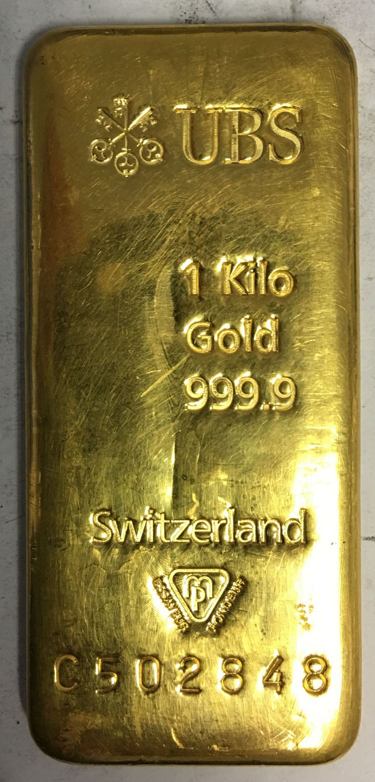 1kg Goldbarren UBS MP 1kg Goldbarren UBS MP