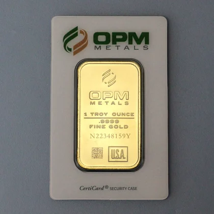 Ohio Precious Metals Goldbarren