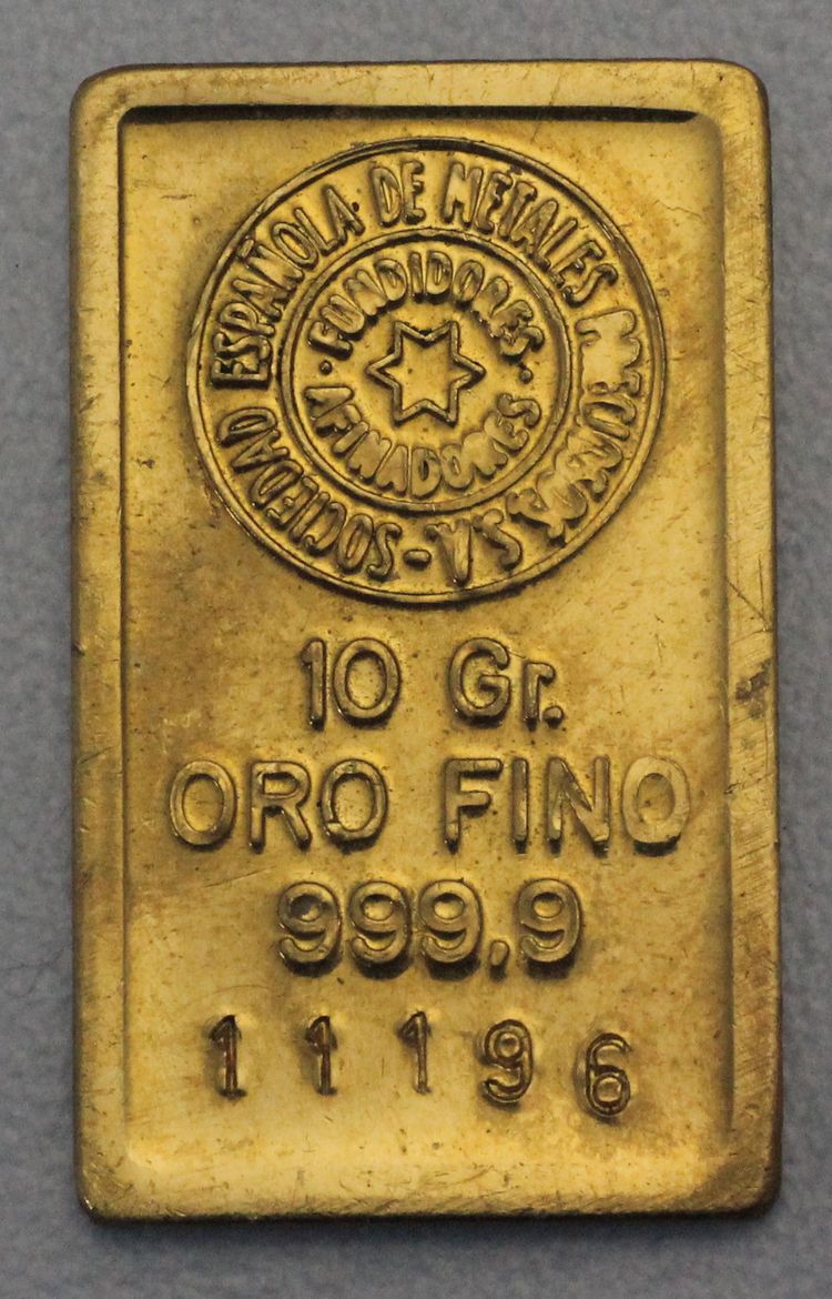 10g Espanola de Metales Preciosos 10g Espanola de Metales Preciosos