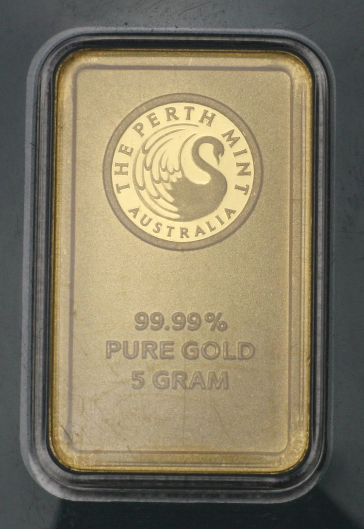 5g Gold Perth Mint