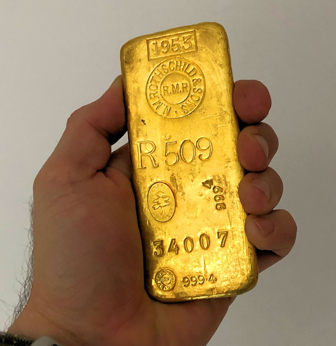 1000g Rothschild Goldbarren