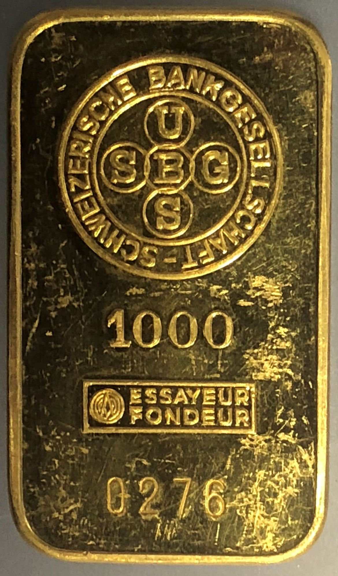 1oz UBS-SBG Goldbarren