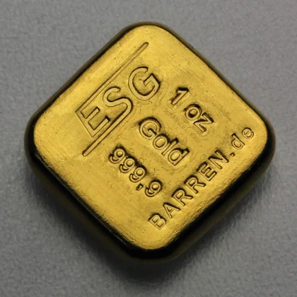 1oz Gussbarren
