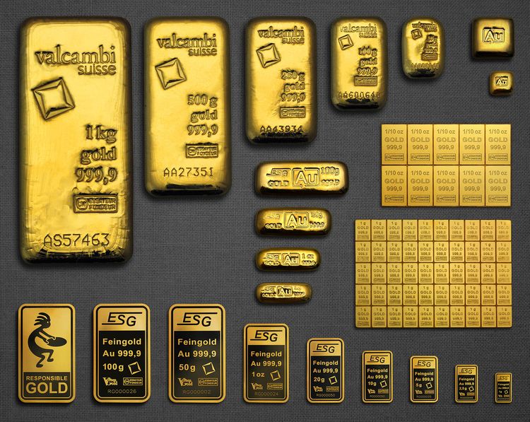 Goldbarren Goldbarren