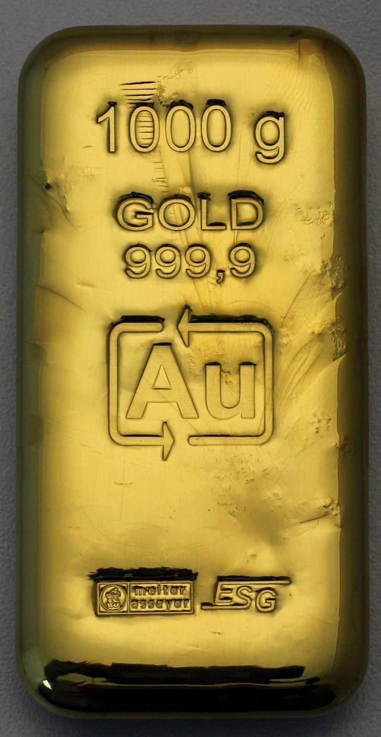 1kg Anlage Goldbarren